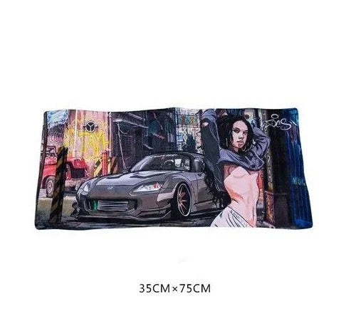 JDM microfiber towel for car cleaning, drying, car care, detailing etc