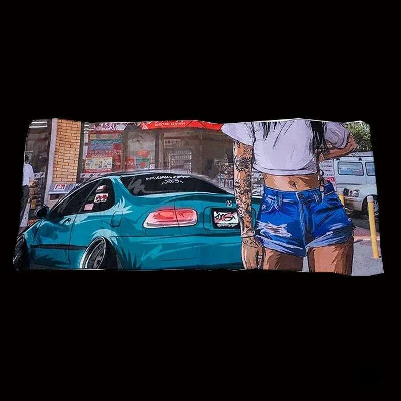 JDM microfiber towel for car cleaning, drying, car care, detailing etc