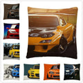 JDM Sports Car half side cushion cover 45 x 45cm - over 20 styles!