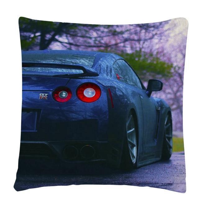 JDM Sports Car half side cushion cover 45 x 45cm - over 20 styles!