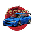 Large 13cm x 11.3cm JDM vinyl stickers