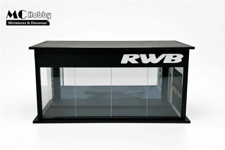 MC Hobby 1:64  Honda & RWB showrooms / garage with LED lighting