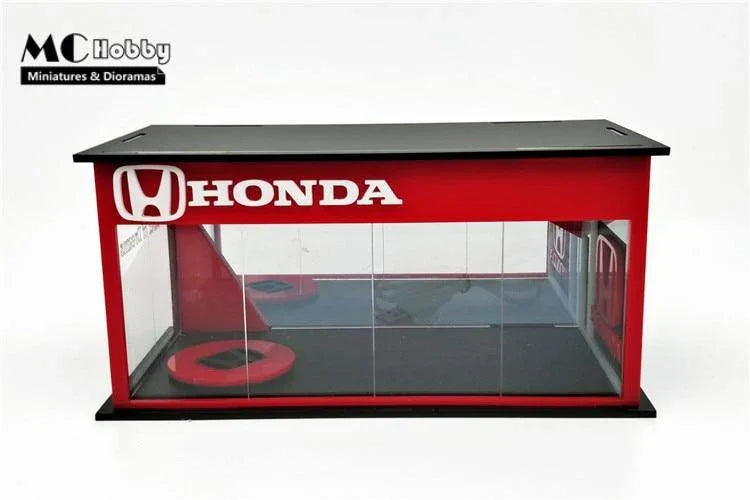 MC Hobby 1:64  Honda & RWB showrooms / garage with LED lighting
