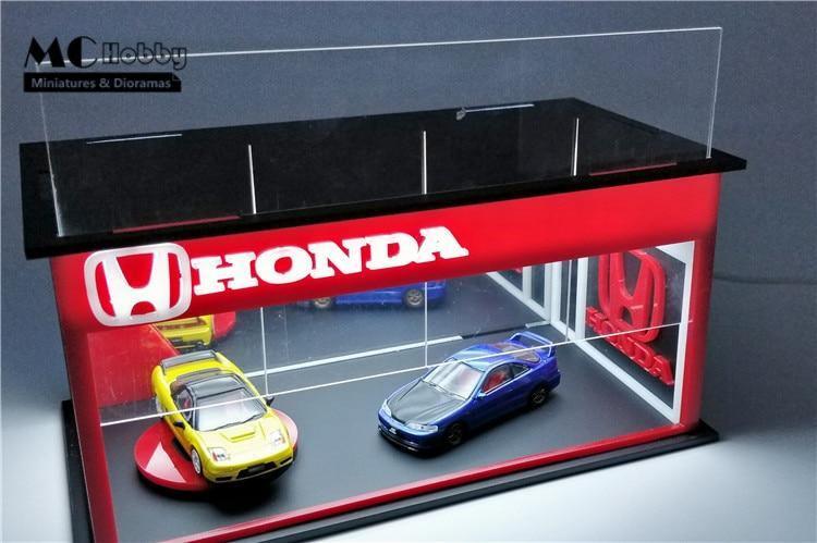 MC Hobby 1:64  Honda & RWB showrooms / garage with LED lighting