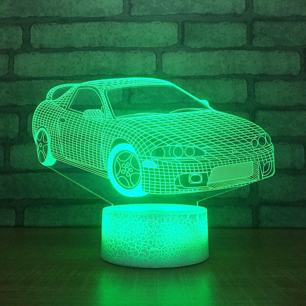 Mitsubishi Eclipse multi-color LED lamp