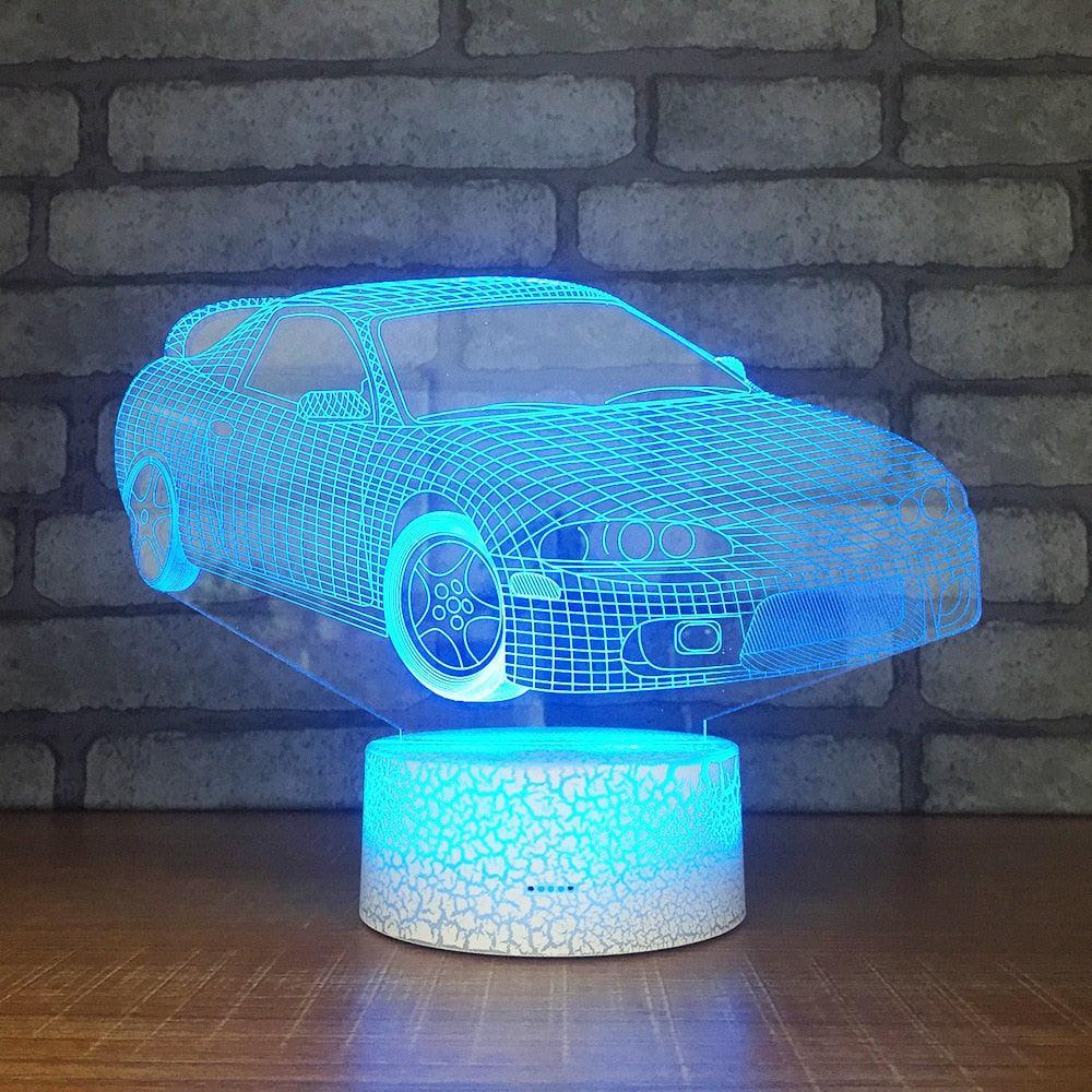 Mitsubishi Eclipse multi-color LED lamp