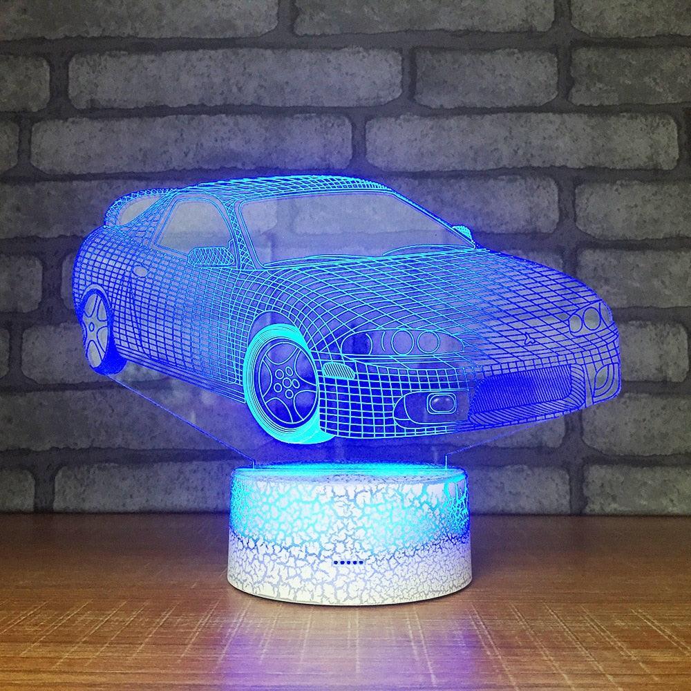 Mitsubishi Eclipse multi-color LED lamp