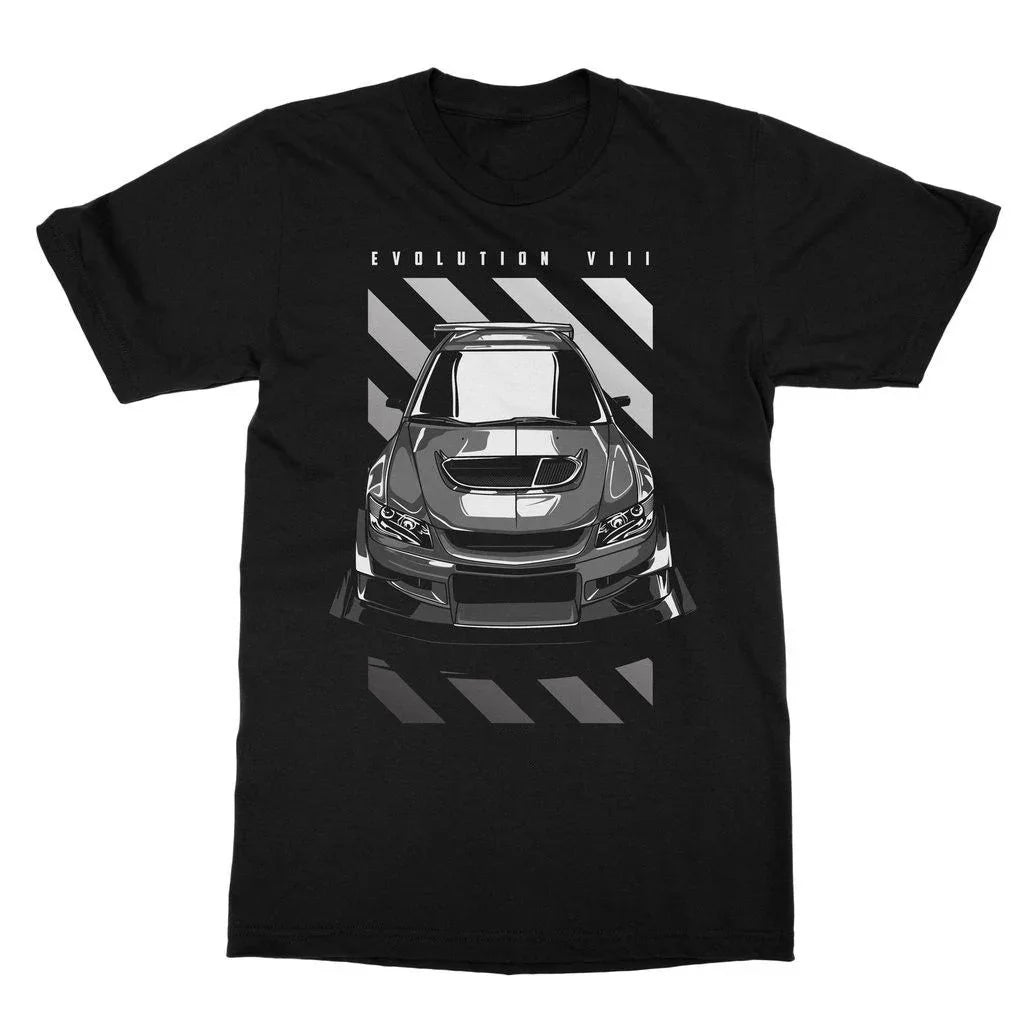Mitsubishi Evo 8 T-Shirt 100% Cotton