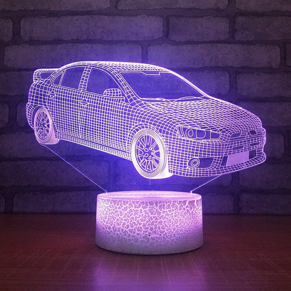 Mitsubishi Lancer Evolution 10 multi-color LED lamp