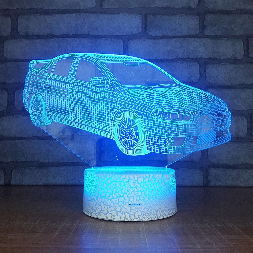 Mitsubishi Lancer Evolution 10 multi-color LED lamp