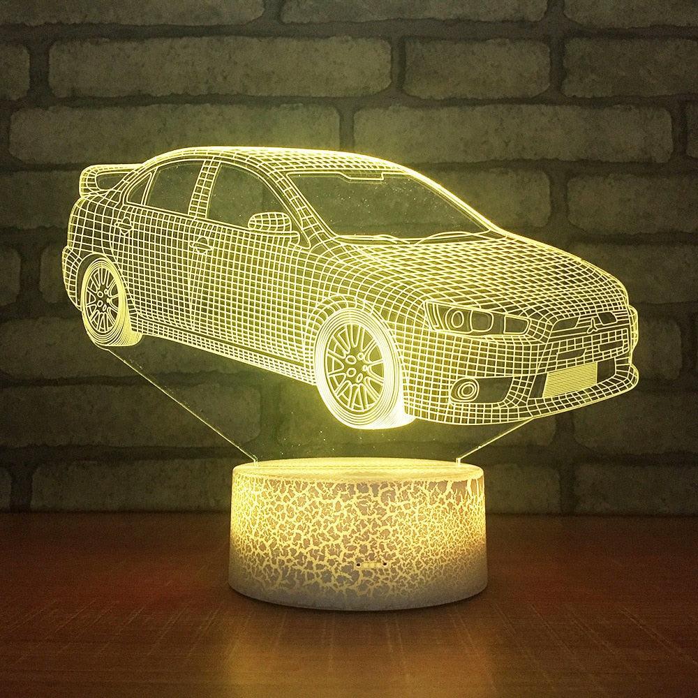 Mitsubishi Lancer Evolution 10 multi-color LED lamp