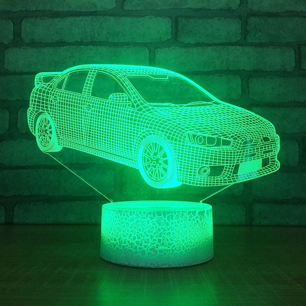 Mitsubishi Lancer Evolution 10 multi-color LED lamp