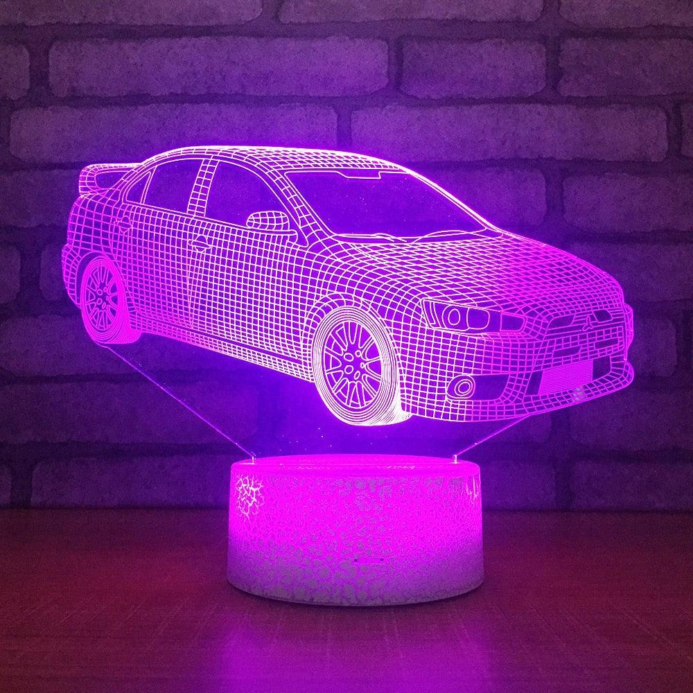 Mitsubishi Lancer Evolution 10 multi-color LED lamp