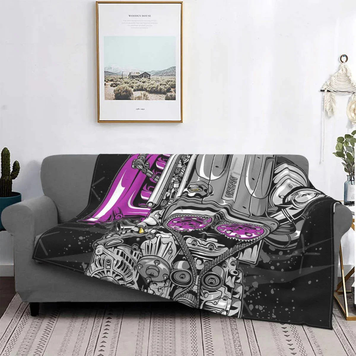 Nissan RB26 Engine throw blanket