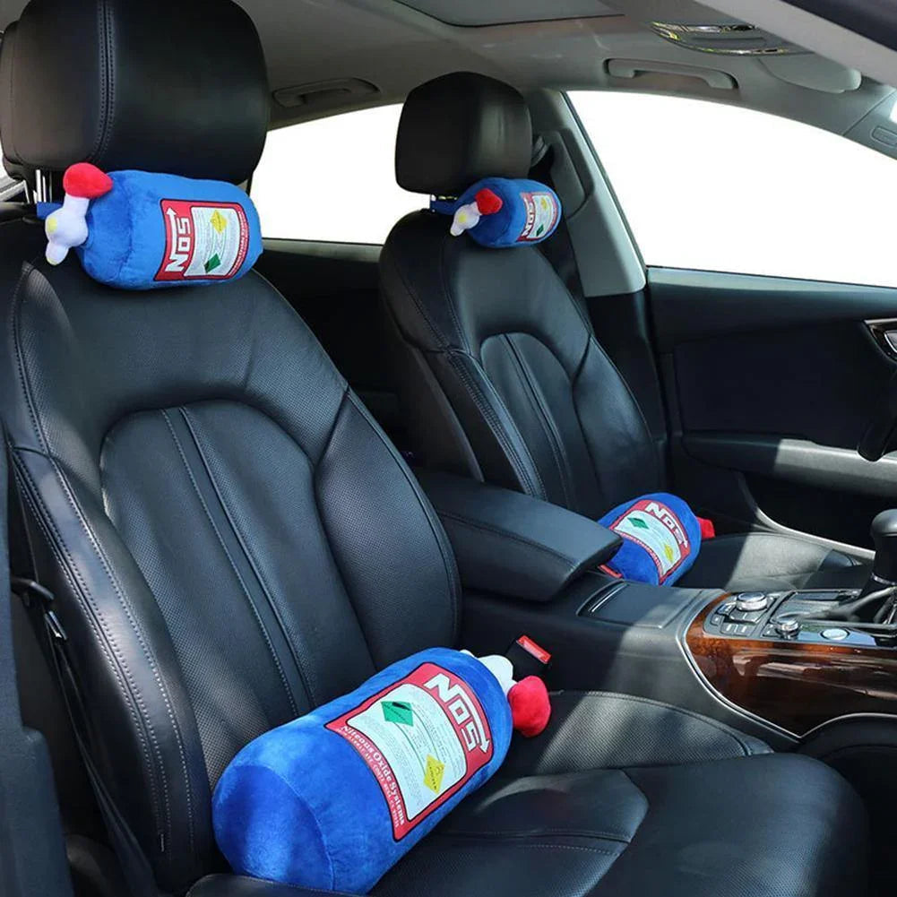 Nitrous bottle car pillow - 2 sizes!