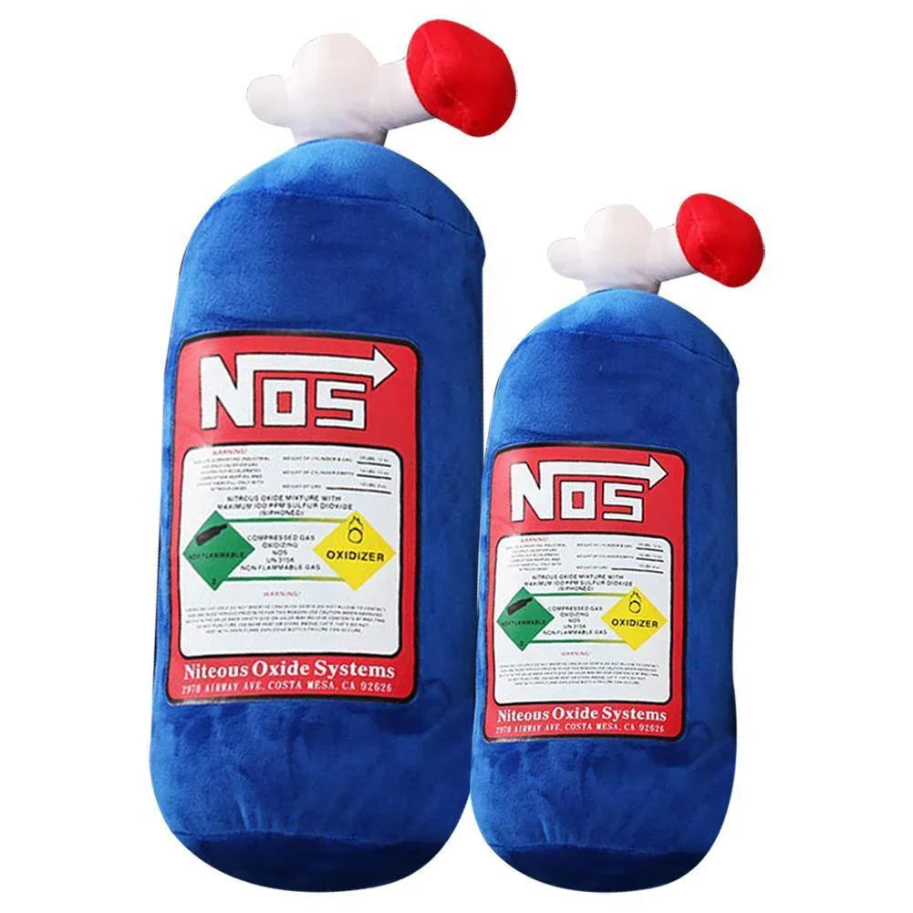 Nitrous bottle car pillow - 2 sizes!