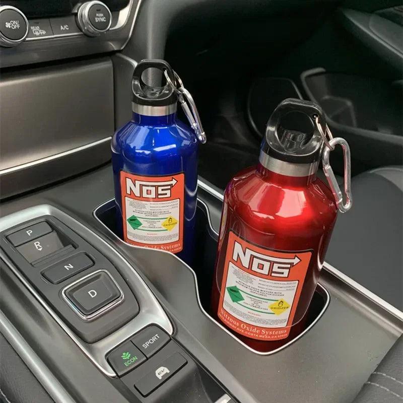 NOS style insulated drink bottle 500ml capacity - 6 colors!