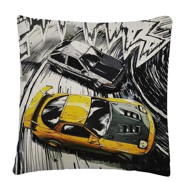 RX7, BRZ & GT86 linen cushion covers - 45X45cm