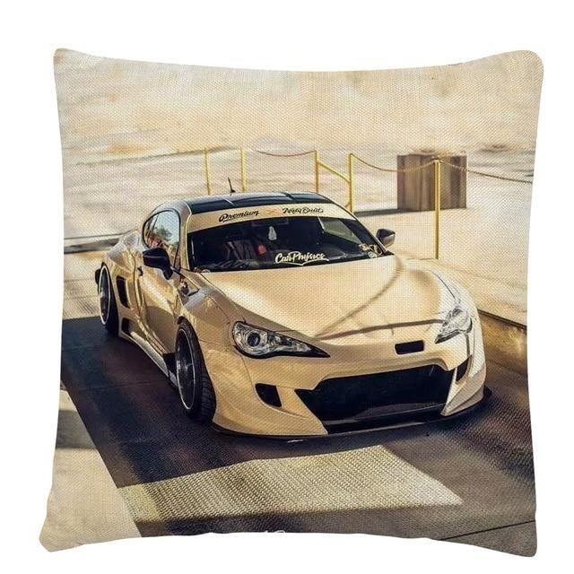 RX7, BRZ & GT86 linen cushion covers - 45X45cm