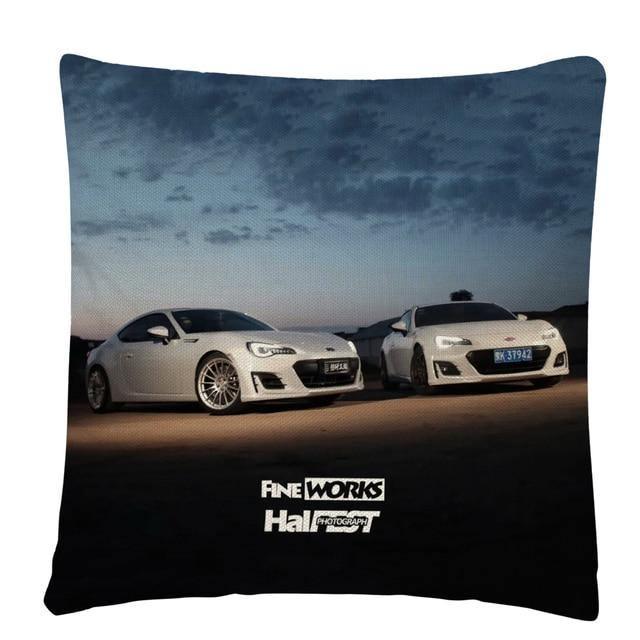 RX7, BRZ & GT86 linen cushion covers - 45X45cm