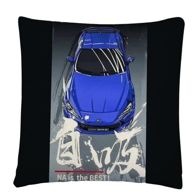 RX7, BRZ & GT86 linen cushion covers - 45X45cm