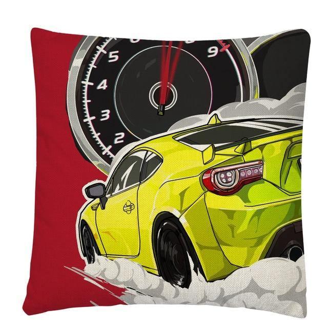 RX7, BRZ & GT86 linen cushion covers - 45X45cm