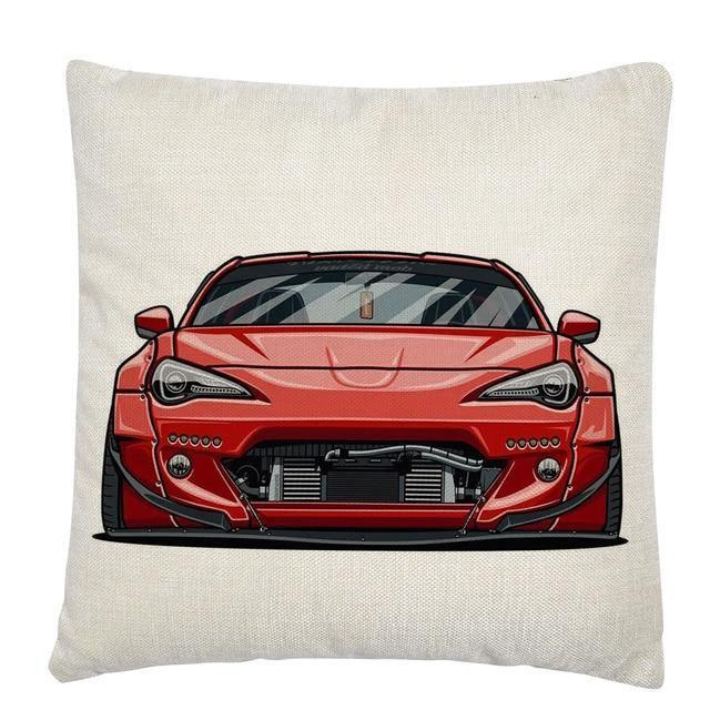 RX7, BRZ & GT86 linen cushion covers - 45X45cm