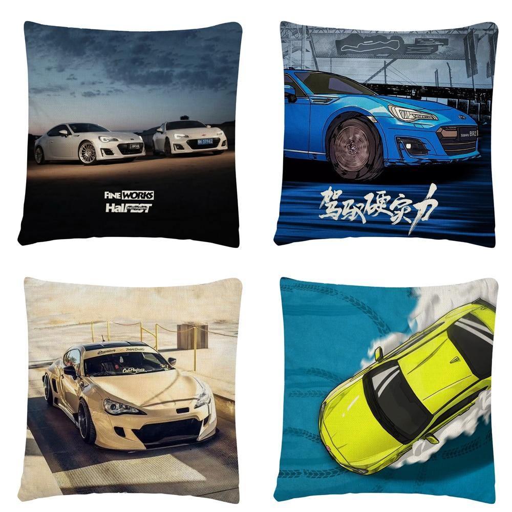 RX7, BRZ & GT86 linen cushion covers - 45X45cm