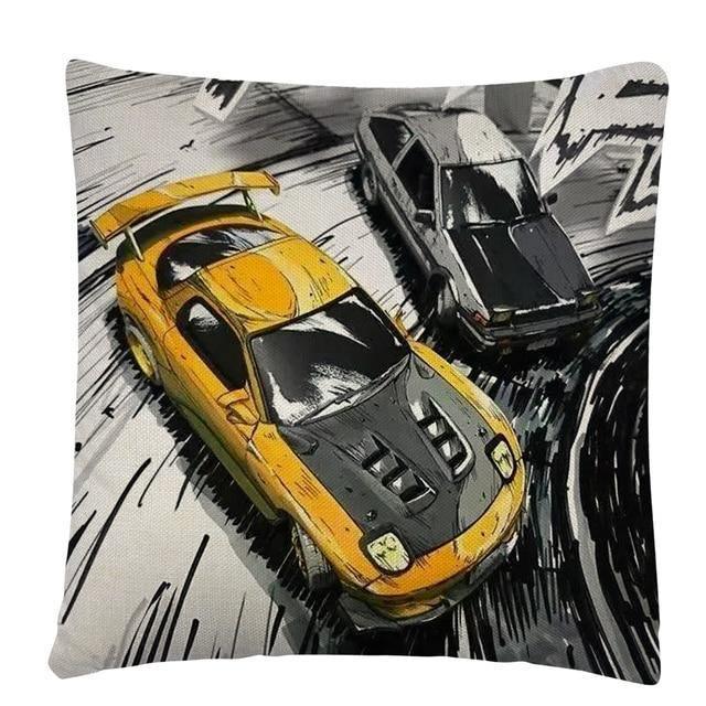 RX7, BRZ & GT86 linen cushion covers - 45X45cm