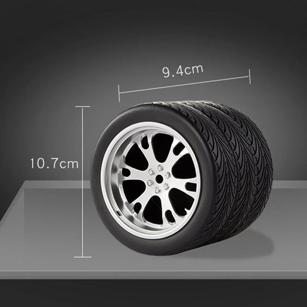 Stacked Wheel and Tire pen holder