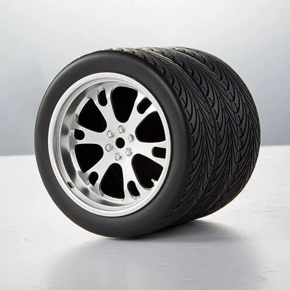 Stacked Wheel and Tire pen holder