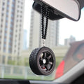 TE37 & JDM Wheel keychain / rearview mirror ornament