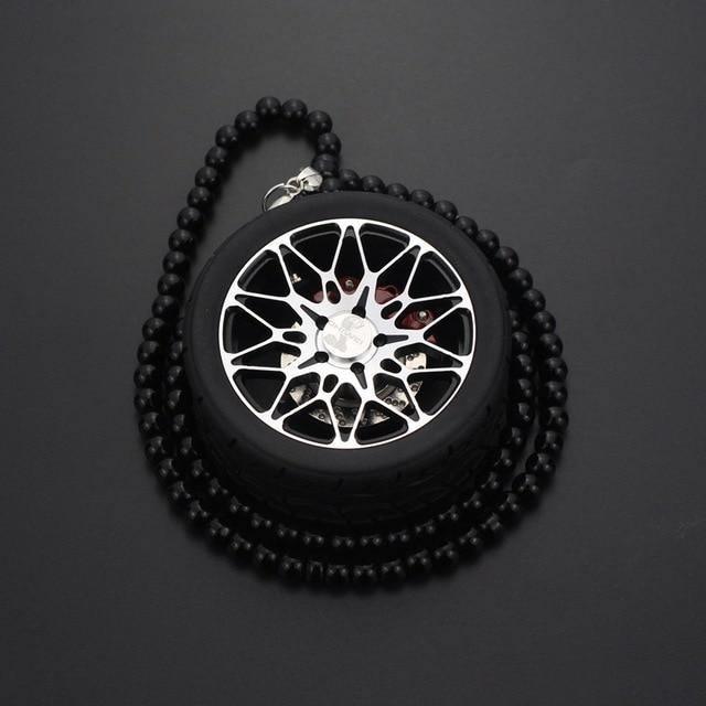 TE37 & JDM Wheel keychain / rearview mirror ornament