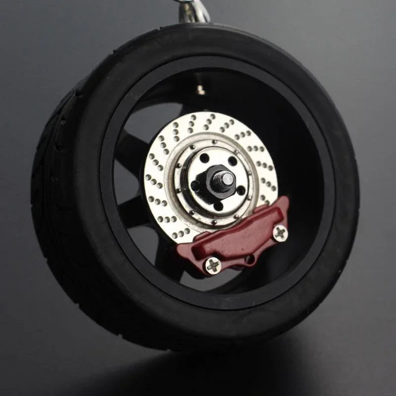 TE37 & JDM Wheel keychain / rearview mirror ornament