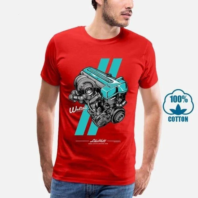 Toyota 2JZ engine 100% cotton T-shirt -9 colors!