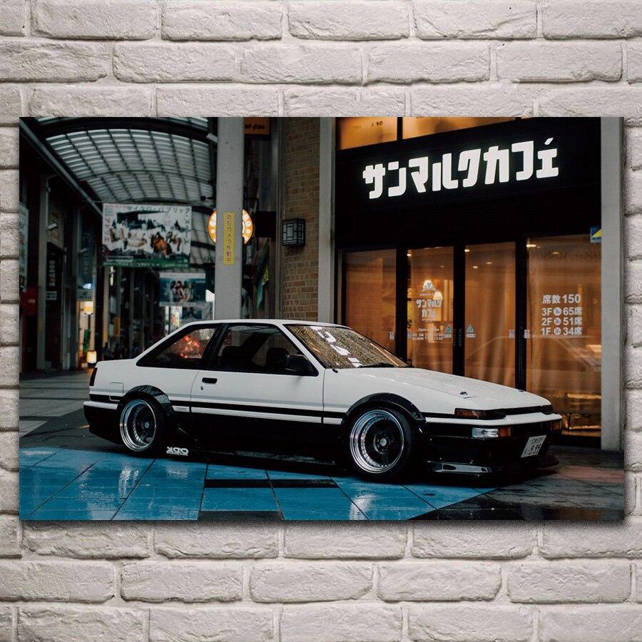 Toyota AE86 tuned home wall art