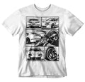 Toyota Supra JZA80 manga style T Shirt